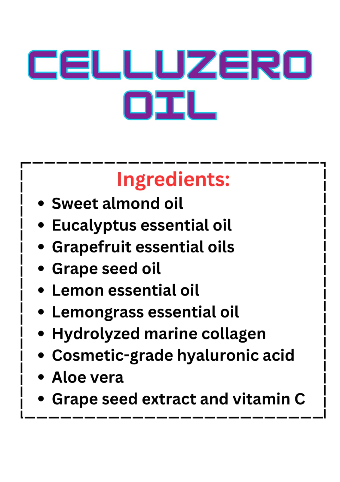 CelluZero Oil
