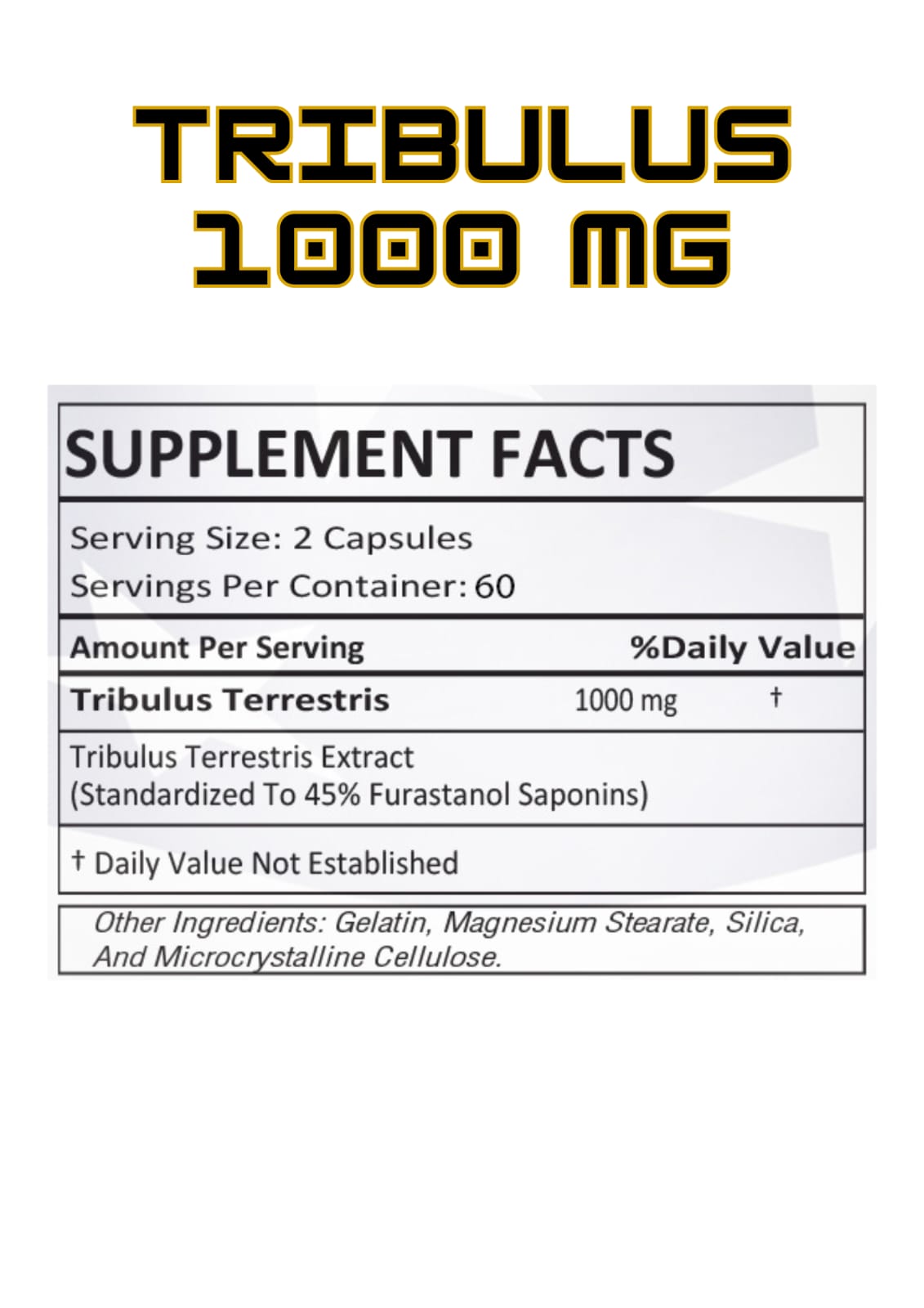 Tribulus 1000 MG