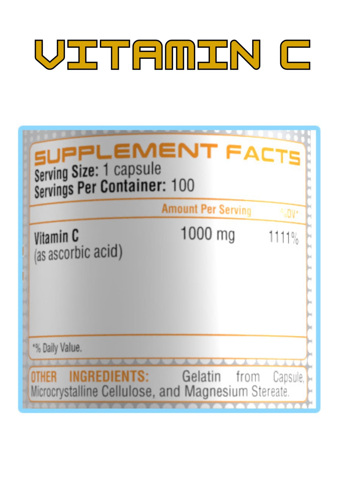 Vitamin C 1000 MG