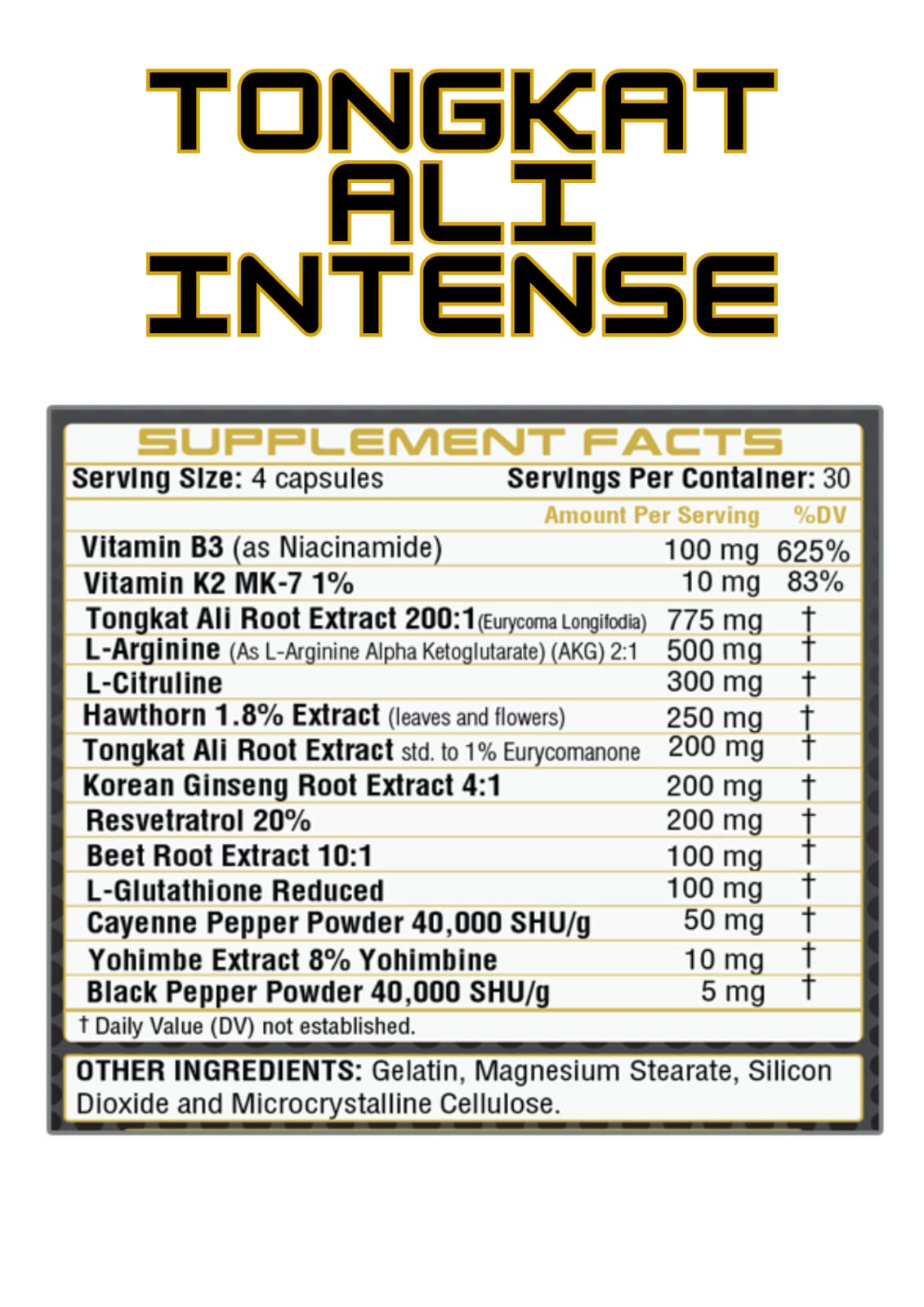 Tongkat Ali Intense