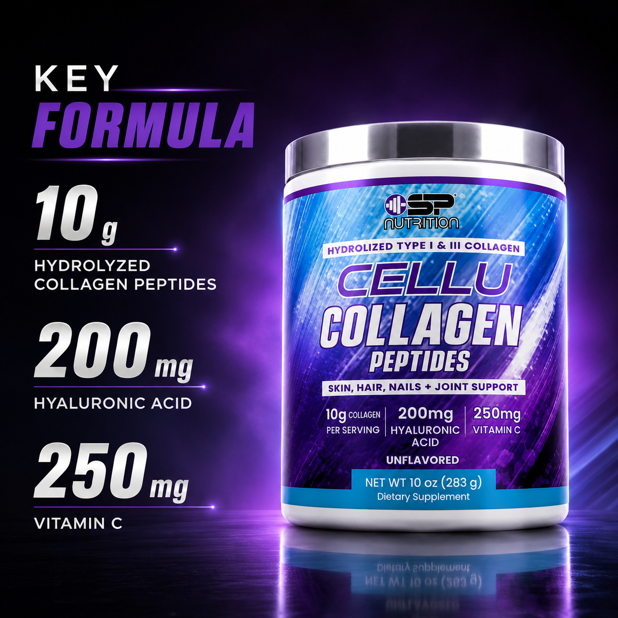Cellu Collagen Peptides – Colágeno para Belleza y Bienestar